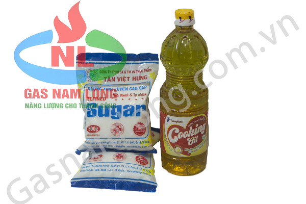 qua tang 1 lit dau an 1kg duong